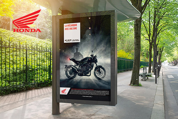 Affiches pub Honda Moto